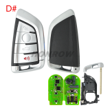 XHORSE universal smart key For BMW series XM38 Smart key  XSBMK1EN,support the full range of BMW F/G chassis