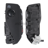 For BMW U-chassis 4 button Keyless-Go Remote Key with 434MHz ID49 chip with UWB function FCC:IYZBK1 For BMW X1 X2 5 7 Series U Model BDC2 BDC3 2022-2024