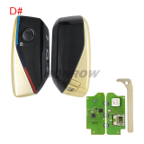 XHORSE universal smart key For BMW series XM38 Smart key  XSBMU1EN,support the full range of BMW F/G chassis