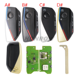 XHORSE universal smart key For BMW series XM38 Smart key  XSBMU1EN,support the full range of BMW F/G chassis
