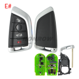 XHORSE universal smart key For BMW series XM38 Smart key  XSBMK1EN,support the full range of BMW F/G chassis