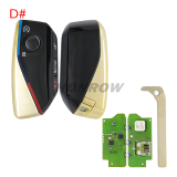 XHORSE universal smart key For BMW series XM38 Smart key  XSBMU1EN,support the full range of BMW F/G chassis