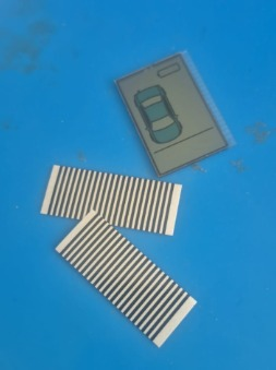 LCD scree for the Alarm key