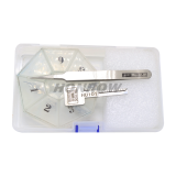 HU101 Key model, ajust into a new key, and then use key cutting machine to cut
