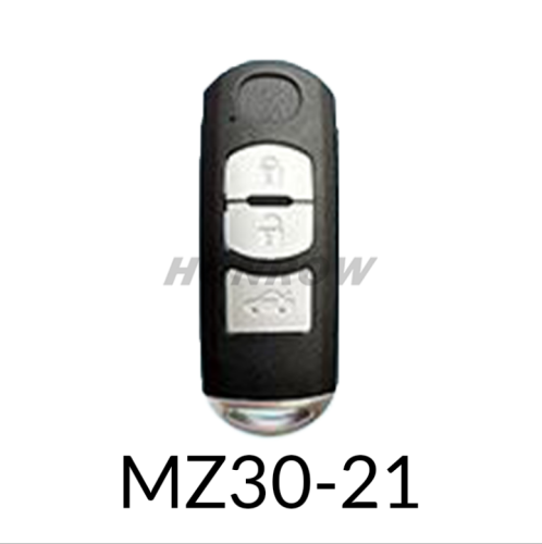 Lonsdor Smart key For Mazda MZ30-21 3 button smart key Support 49 chip,Frequency 315MHZ 433.92MHZ