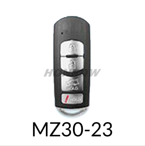  Lonsdor Smart key For Mazda MZ30-23 4 button smart key Support 49 chip,Frequency 315MHZ 433.92MHZ