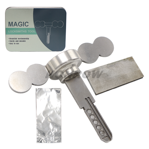 Stainless steel solid material home door key for KALE KILIT lock head