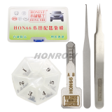 HON66 Key model, ajust into a new key, and then use key cutting machine to cut