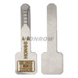 HON66 Key model, ajust into a new key, and then use key cutting machine to cut