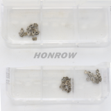 For HY22 Key model, ajust into a new key, and then use key cutting machine to cut