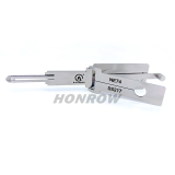 Lishi Tool NE74 SS217 2 in 1 lock pick lishi style lock pick 2 in 1 tool used for Peugeot motorcycle bike