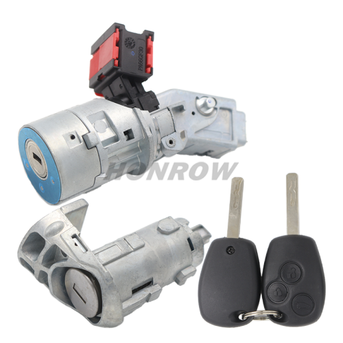For Renault Ignition lock, 806018928R 7701209836 487000834R 487009492R steering wheel lock, lock cylinder