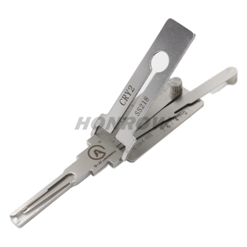 Lishi Tool CRY2 SS218 2 in 1 lock pick lishi style lock pick 2 in 1 tool for CARRYBOY