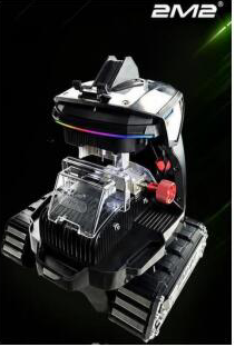 2M2 New SHADOW WARRIOR KEY CUTTING CNC MACHINE with battery