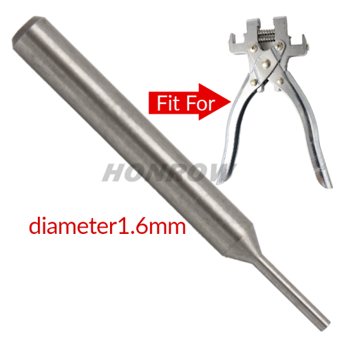 Goso flip key pin remover jig length 47mm; diameter1.6mm