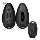 For Piaggio 2 button motorcycle key blank