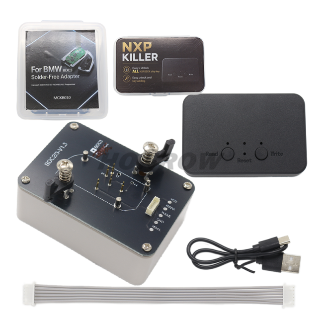 Super NXP killer tool with unlimited tokens 1.Fit all NCF29XX Chip Remotes 2. 30 Seconds Key Adding The car smart key of the NXP chip can be directly copied without needing to match it agian in the car