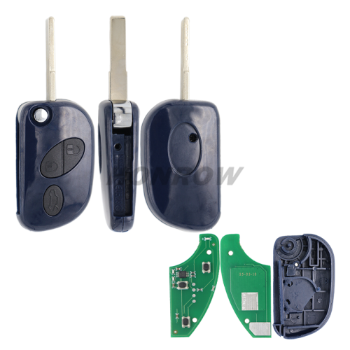 For Maserati 3 button remote key with ID48 Chip 433mhz