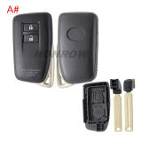 For Lexus 2/2+1/3/3+1 button modified remote key blank
