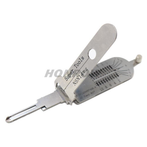 Original Super Tools NSN14 V.2 2 in 1 decode and lockpick