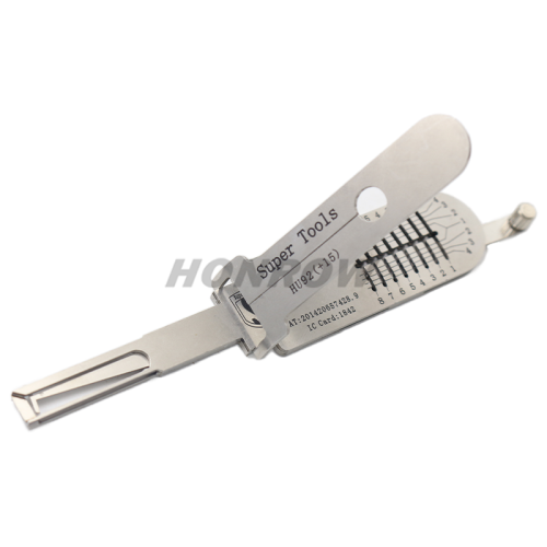 Original Super Tools HU92（+15）V.3  2 in 1 decode and lockpick