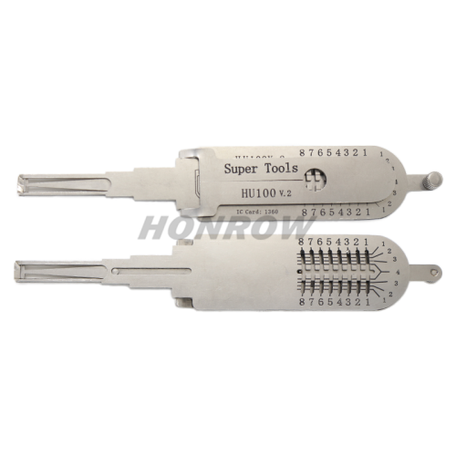 Original Super Tools HU100 2 in 1 decode and lockpick