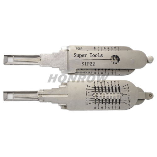 Original Super Auto 2 In1 Decoder And Lock Picks Tool SIP22