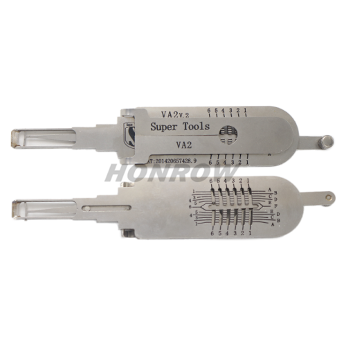 Original Super Tools VA2 2 in 1 decode and lockpick