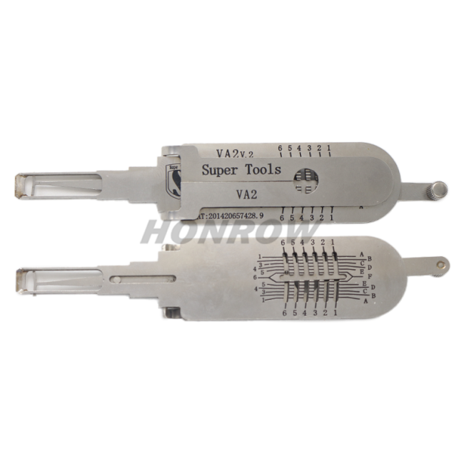 Original Super Tools VA2 2 in 1 decode and lockpick
