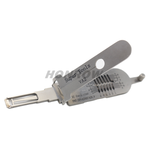 Original Super Tools VA2 2 in 1 decode and lockpick