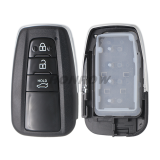 AUTEL IKEYTY003BL 3 Buttons 315/433 MHz Smart Key TY8A3BL Used with KM100 KM100E IM508 IM608 PRO