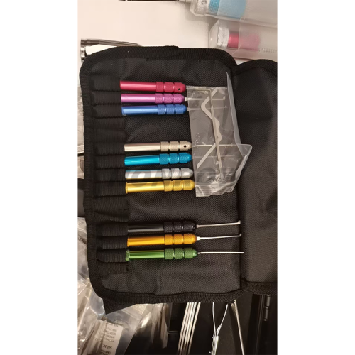 12pcs Tool Honest Lock Smith Supplier Tool with Colorful Handle Professional Civil Kaba PickSet Tools