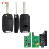 For Chevrolet Captiva 3 button remote key with 433.92MHz ASK PCF7961X ID47 Chip P/N:23611464