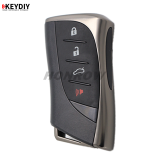 KEYDIY TB02-3 smart remote key with 8A chip,please choose the key style