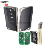 KEYDIY TB02-3 smart remote key with 8A chip,please choose the key style
