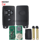 KEYDIY TIB05 with 8A 4D chip for KD-X2 KD MAX KDX4 Car Key Remote Fit More than 2000 Models
