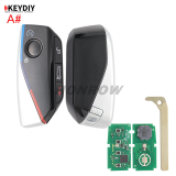 KEYDIY KD FGB57 4 button remote key with  434mhz support KD-MP KDX2 KD-MAX KDX4