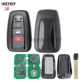 KEYDIY TB01-4 button KD Smart Key Universal Remote Control with 8A chip for Toyota Corolla RAV4 Camry/Lexus