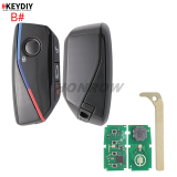 KEYDIY KD FGB57 4 button remote key with  434mhz support KD-MP KDX2 KD-MAX KDX4