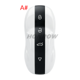 KEYDIY 4 button smart key shell  ,please choose the color.