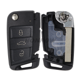 KEYDIY Remote key 3 button  DZ-ZB15-3 SMART KEY with GTL high quality key shell