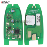 KEYDIY KD FGB08 4 button remote key with 434mhz support 5C 5D function work with KD-MP KDX2 KD-MAX KDX4