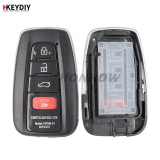 KEYDIY TB01-4 button KD Smart Key Universal Remote Control with 8A chip for Toyota Corolla RAV4 Camry/Lexus