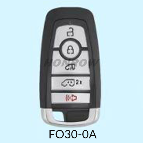 Lonsdor smart key For Ford FO30-0A 5 button smart key Support ID46 ID49 chip,Frequency 315/433Mhz