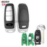 KEYDIY KD MLB08 OEM solution 3 button smart key with 434mhz support KD-MP/Xhorse VVDI MLB Tool