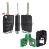 KEYDIY Remote key 3 button  DZ-ZB15-3 SMART KEY with GTL high quality key shell