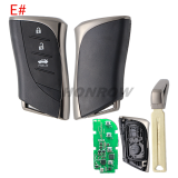 Lonsdor smartkey LT21-07 for the LATEST Lexus 8A-B6 6100 2025+ smart key，Support device: KW100/K518PRO/K518