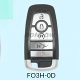 Lonsdor smart key For Ford FO3H-0D 5 button smart key Support ID46 ID49 chip,Frequency 868/902Mhz