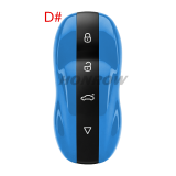 KEYDIY 4 button smart key shell  ,please choose the color.