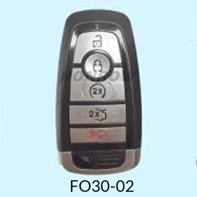 Lonsdor smart key For Ford FO30-02 5 button smart key Support ID46 ID49 chip,Frequency 315/433Mhz